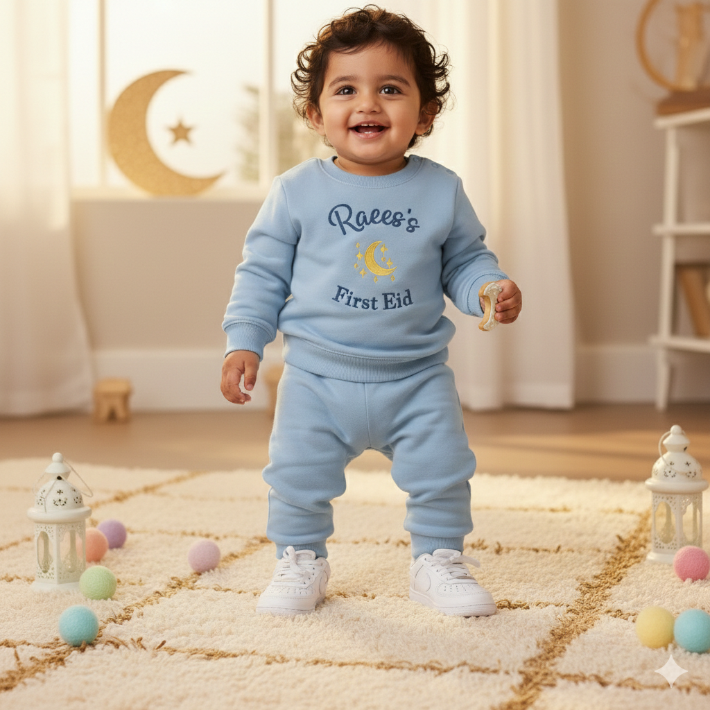 My First Eid Baby & Toddler Sweater Set