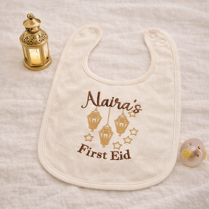 My First Eid Baby Bib