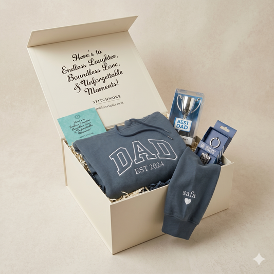 Personalised Dad (EST) Father's Day Gift Set With Novelties