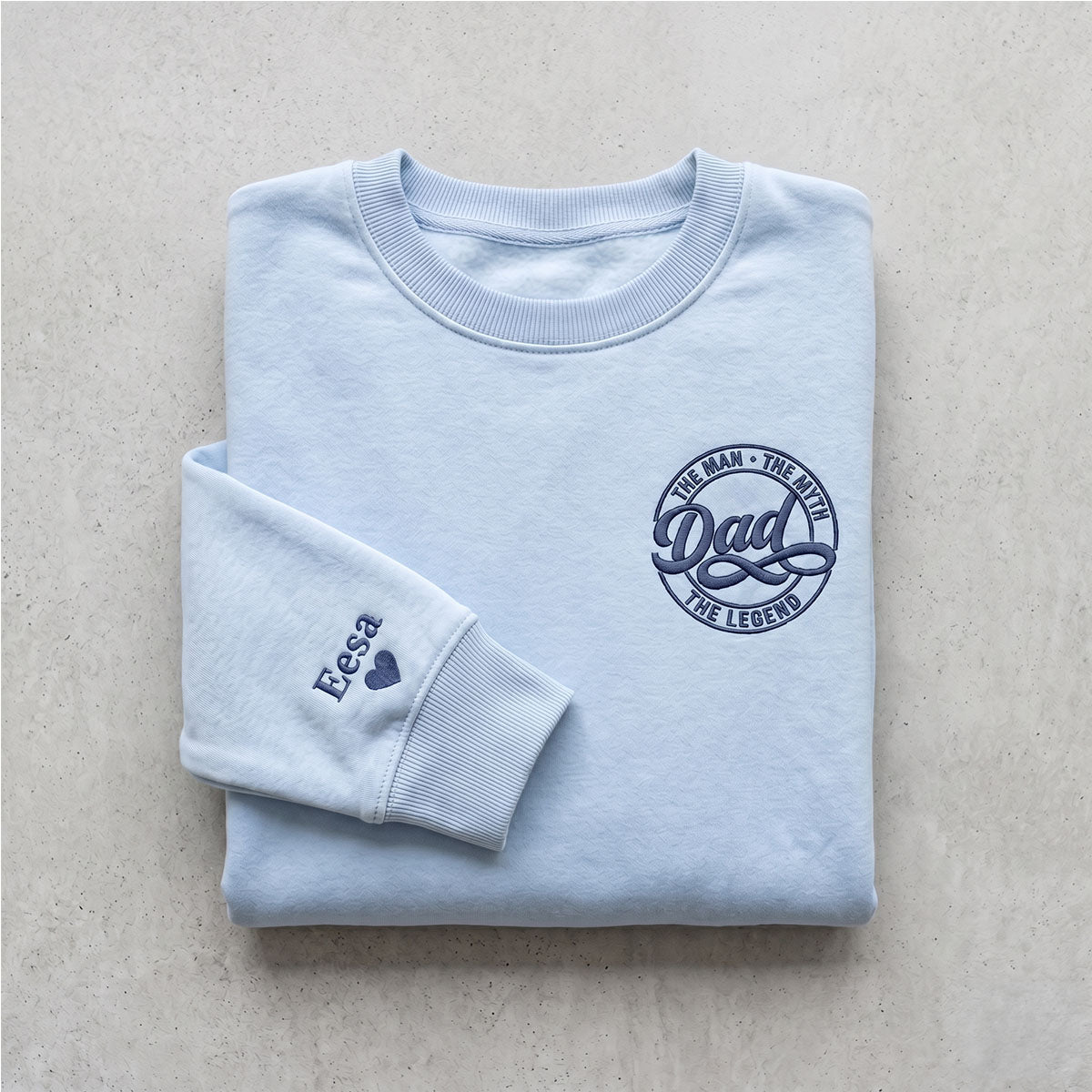 Personalised Dad Myth Legend Father's Day Sweatshirt