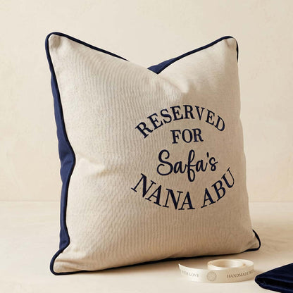 Reserved For - Fathers Day Cushion