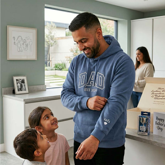 Personalised Dad Est Father’s Day Hoodie