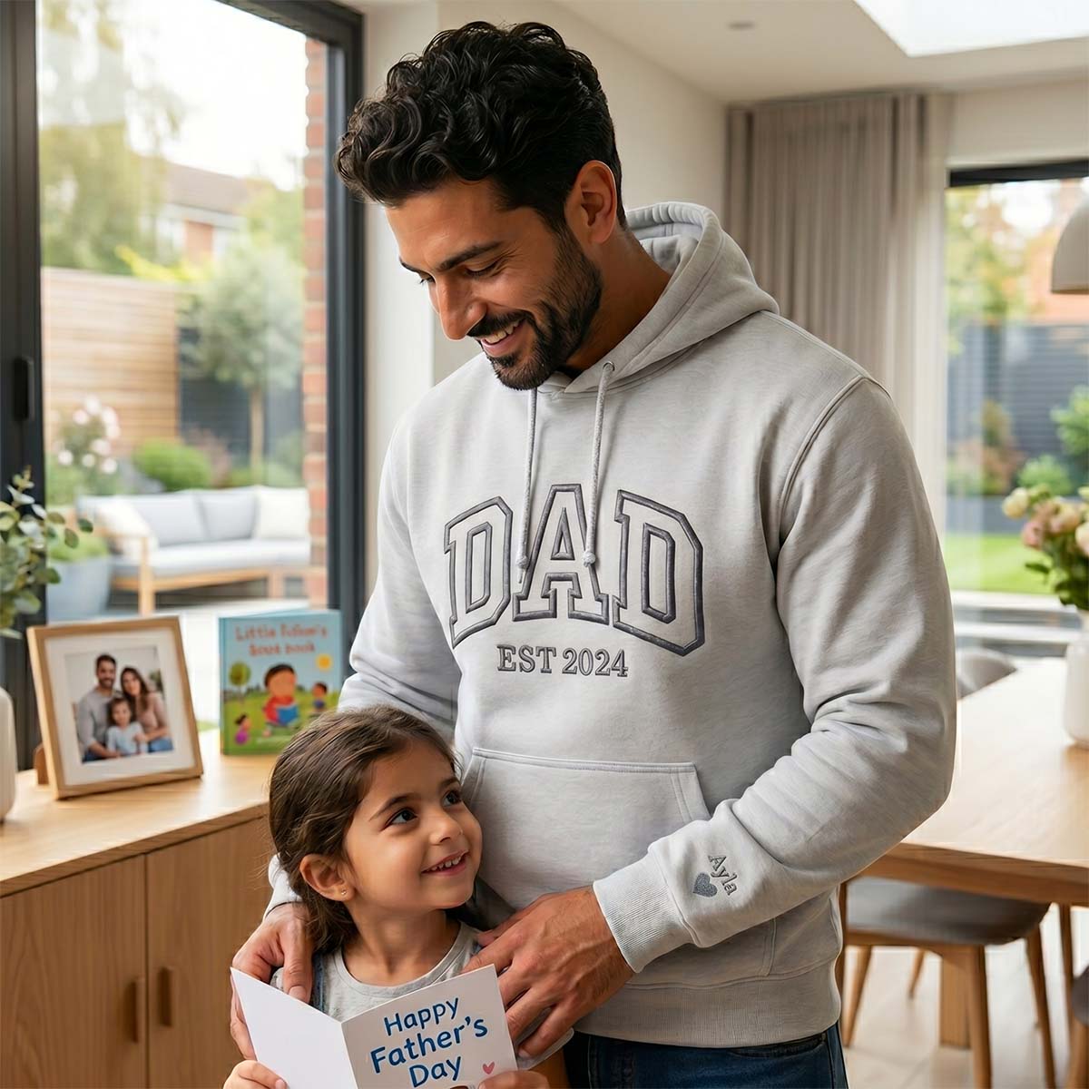 Personalised Dad Est Father’s Day Hoodie