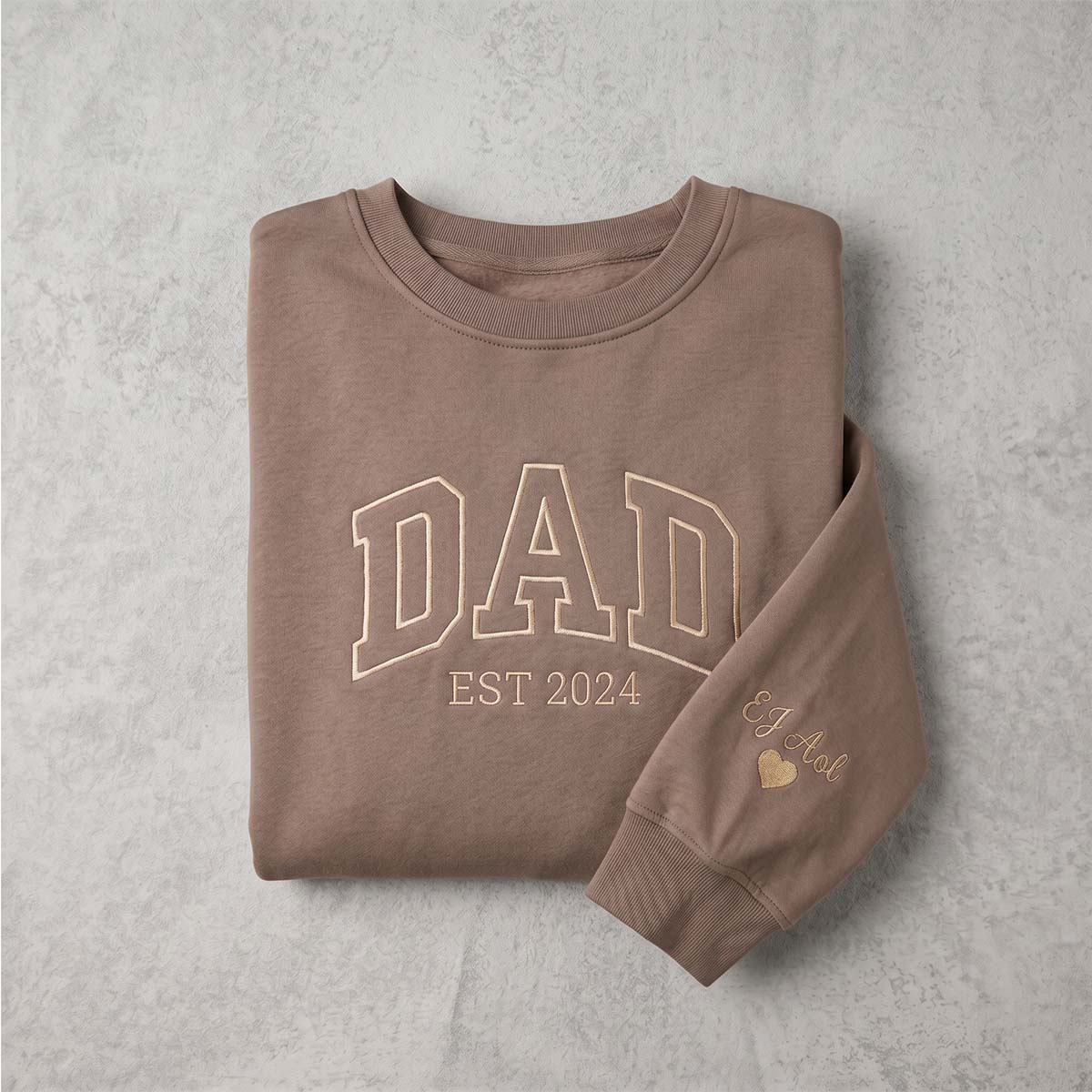 Dad Est - Fathers Day Sweatshirt