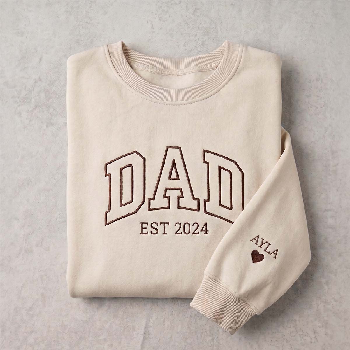 Dad Est - Fathers Day Sweatshirt