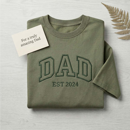 Dad Est - Fathers Day T-Shirt