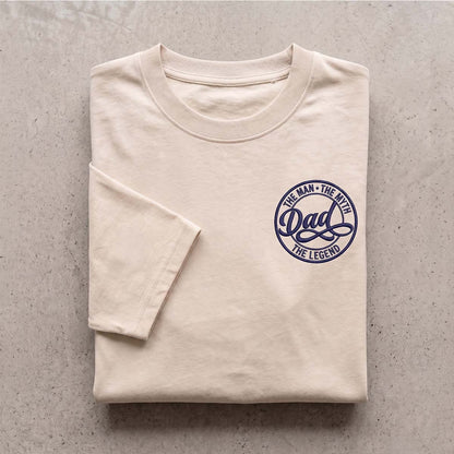 Personalised The Dad, The Myth, The Legend Father's Day T-Shirt