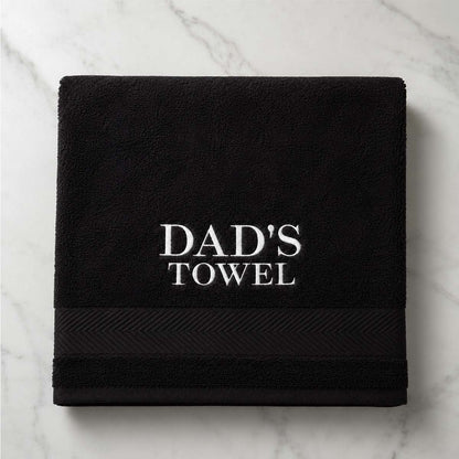 Fathers Day Personalised Towel