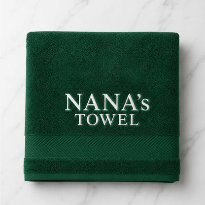 Fathers Day Personalised Towel