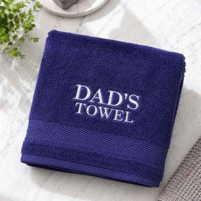 Fathers Day Personalised Towel