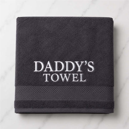Fathers Day Personalised Towel