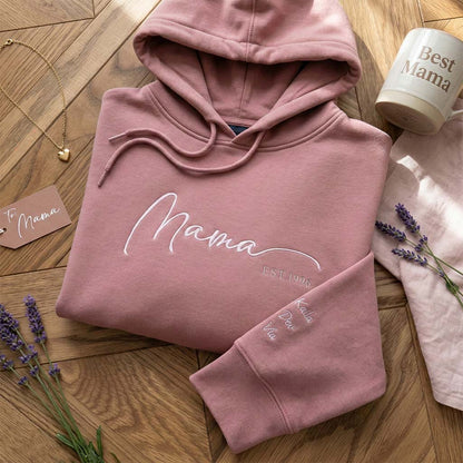 Mama Est Mothers Day Hoodie