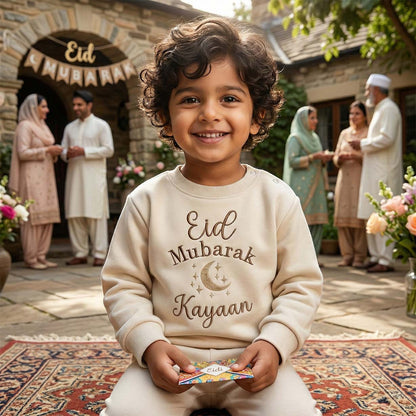 Eid Mubarak Baby & Toddler Sweater Set