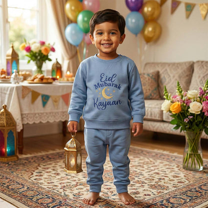 Eid Mubarak Baby & Toddler Sweater Set