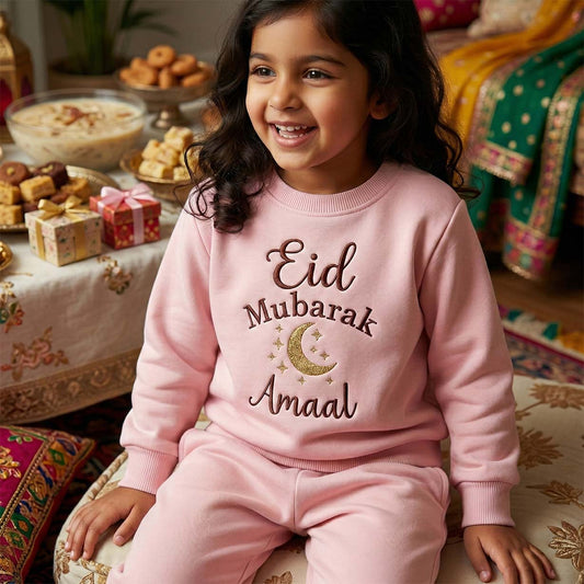 Eid Mubarak Baby & Toddler Sweater Set