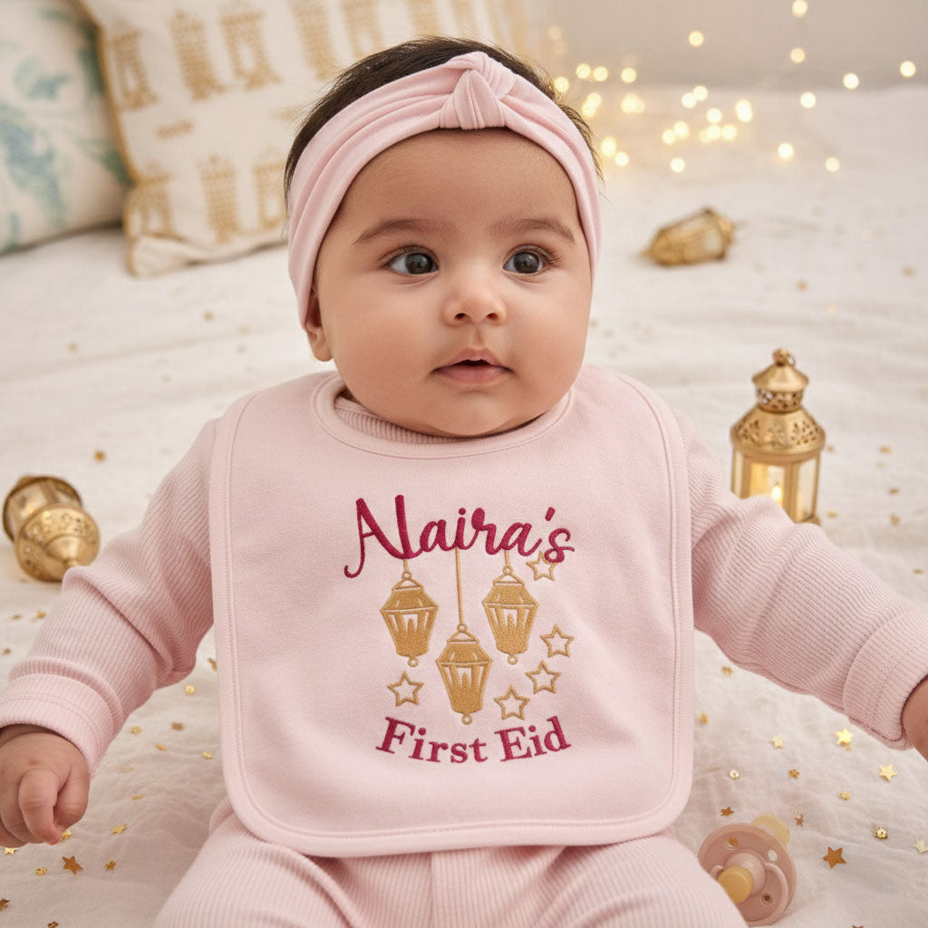 My First Eid Baby Bib