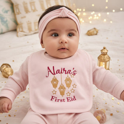 My First Eid Baby Bib