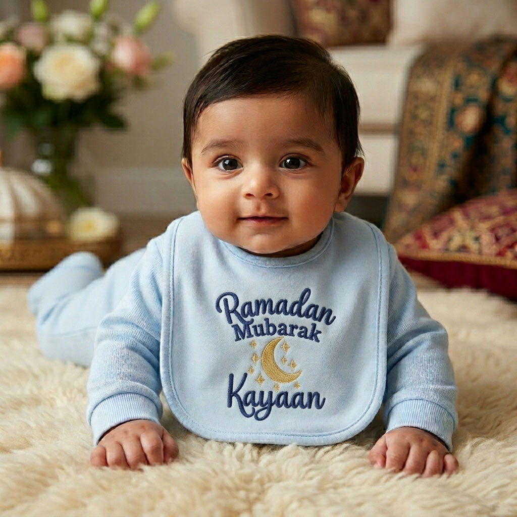 Ramadan Mubarak Baby Bib