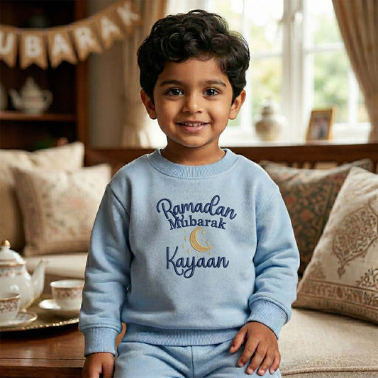 Ramadan Mubarak Baby & Toddler Sweater Set