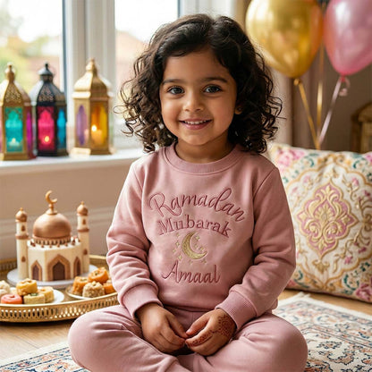 Ramadan Mubarak Baby & Toddler Sweater Set